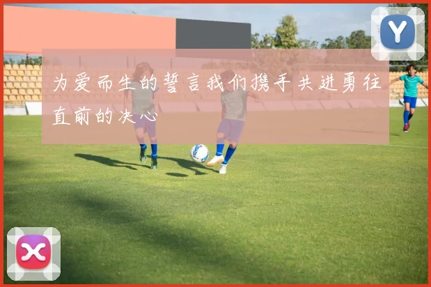 为爱而生的誓言我们携手共进勇往直前的决心